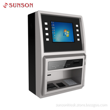 Wall-mount Simplified ATM with AD Player